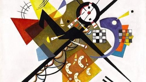 Василий Кандинский «На белом II», 1923