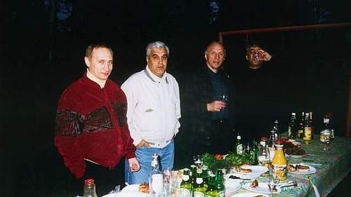 Путин на даче в 1990-е